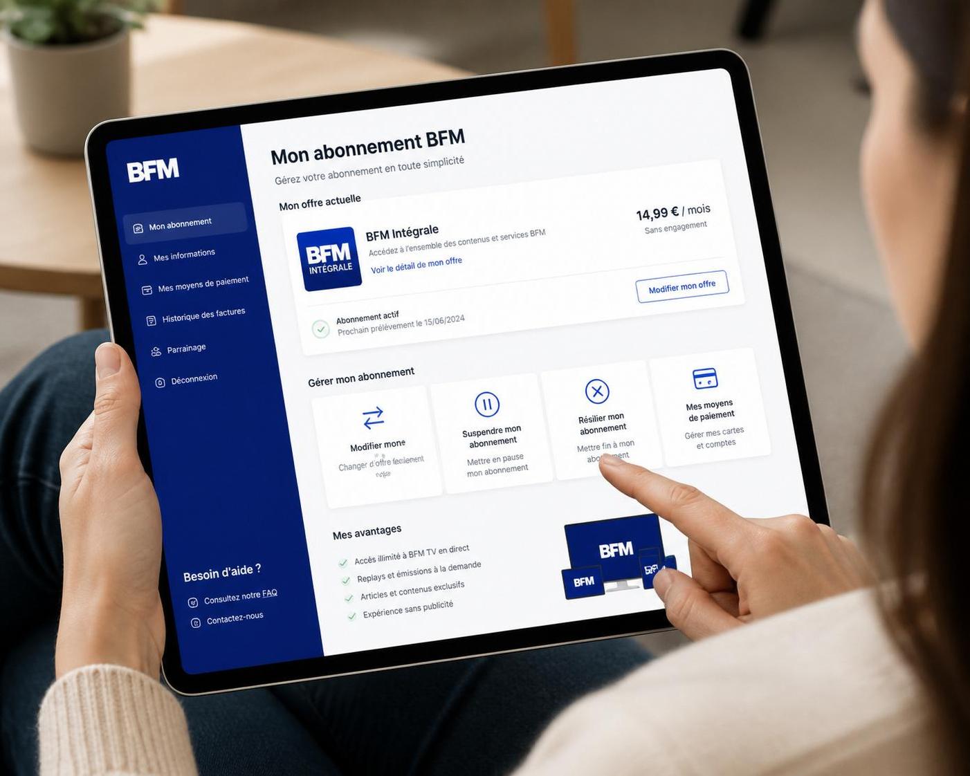 découvrez les fonctionnalités de bfm mon compte pour gérer facilement vos abonnements en ligne, suivre vos paiements, et personnaliser votre profil.