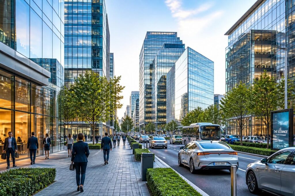 découvrez les tendances actuelles et les opportunités dans les zones d'affaires pour les bureaux, afin d'optimiser votre investissement et choisir l'emplacement idéal.