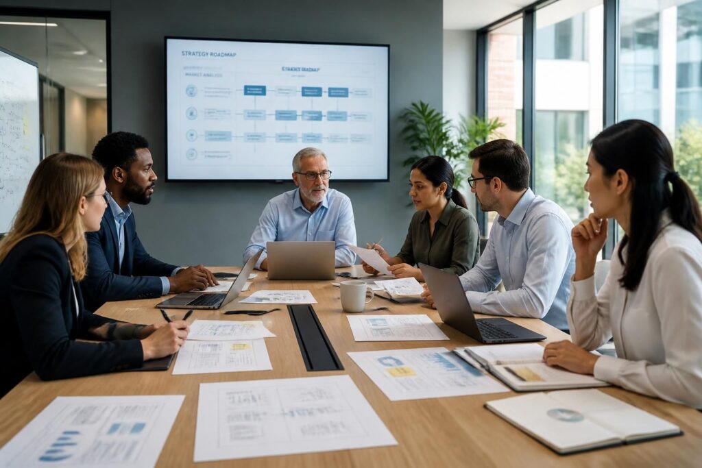 découvrez les enjeux clés de la stratégie d'entreprise et ses applications pratiques pour optimiser la croissance et la performance de votre société.