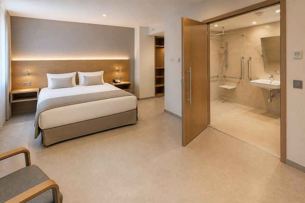 découvrez les normes indispensables pour aménager une chambre pmr avec des dimensions adaptées, garantissant un espace accessible et confortable aux personnes handicapées.