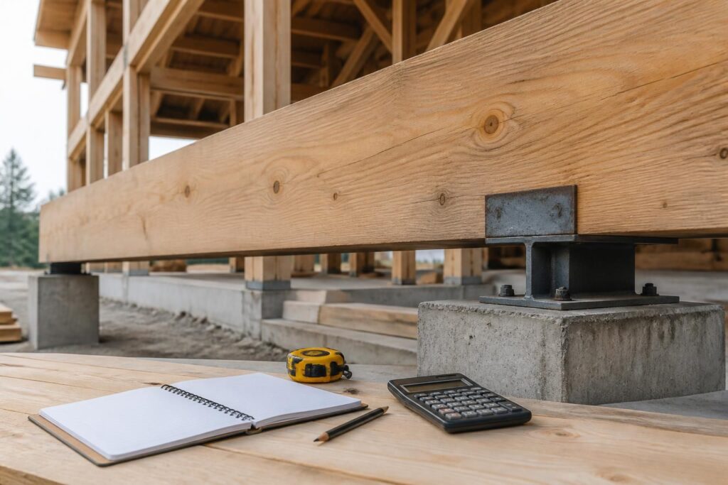 découvrez comment dimensionner une poutre en bois avec des calculs précis pour les appuis et les portées, afin d'assurer solidité et sécurité dans vos constructions.