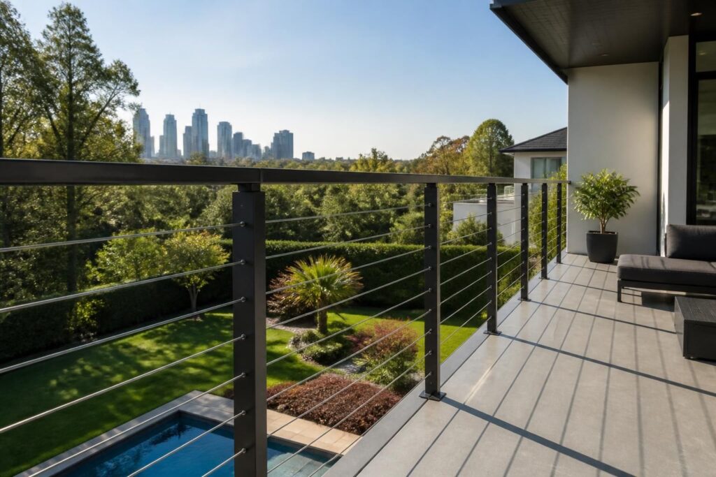 découvrez nos garde-corps en câbles inox alliant design moderne et sécurité optimale pour vos balustrades. élégance et résistance pour protéger vos espaces en toute confiance.