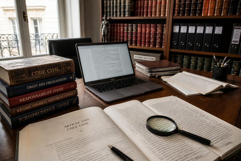 découvrez une analyse complète de l'article 1793 du code civil, accompagnée d'une présentation détaillée de la jurisprudence récente pour mieux comprendre ses applications et implications.