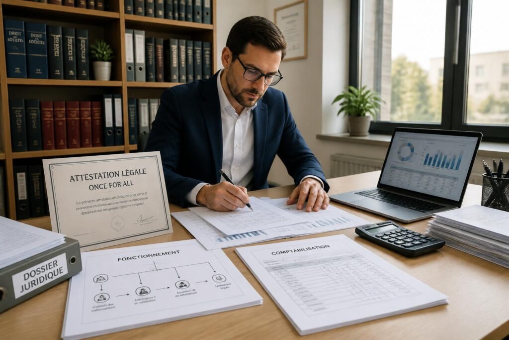 découvrez le fonctionnement de l'attestation légale once for all et comment la comptabiliser correctement selon les normes en vigueur.