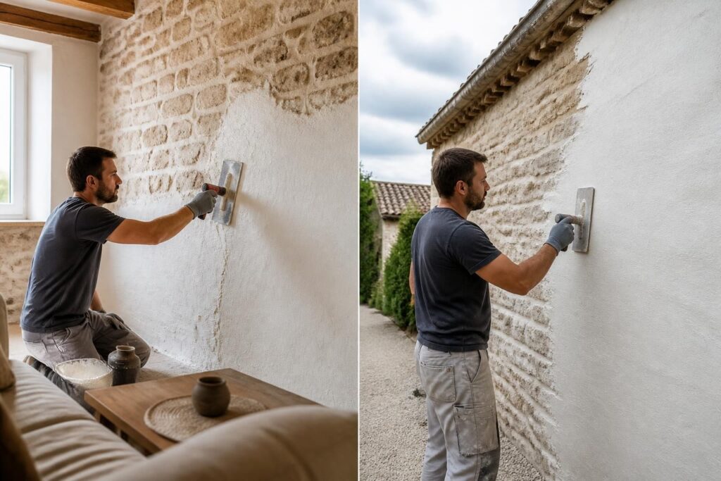 découvrez nos conseils d’application pour un enduit chaux blanc, idéal pour sublimer vos murs intérieurs et extérieurs avec un rendu naturel et durable.