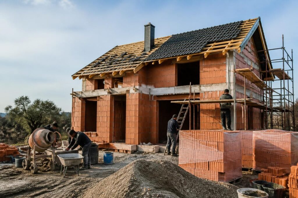 découvrez les prix au m² pour la construction d'une maison neuve et obtenez une estimation claire des coûts selon les types de construction et les matériaux utilisés.