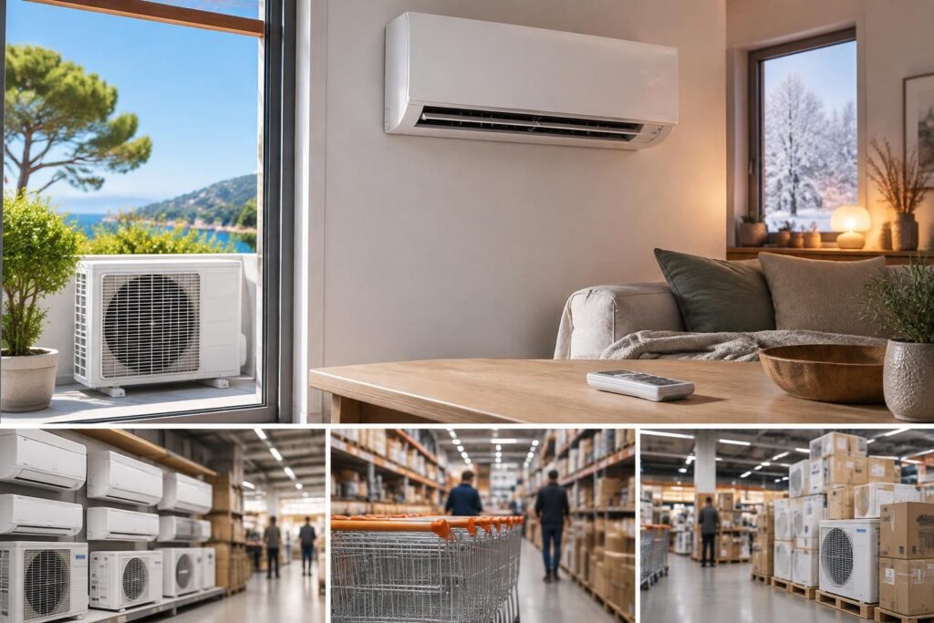 Clim reversible Qlima : avis et où l’acheter chez Leroy Merlin, Castorama ou Brico Dépôt ?
