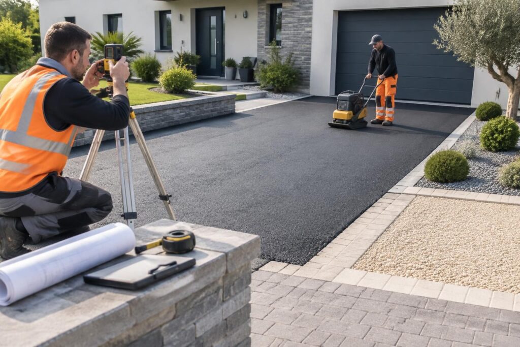 Prix m2 enrobé Daniel Moquet : à quoi s’attendre pour vos travaux d’aménagement ?