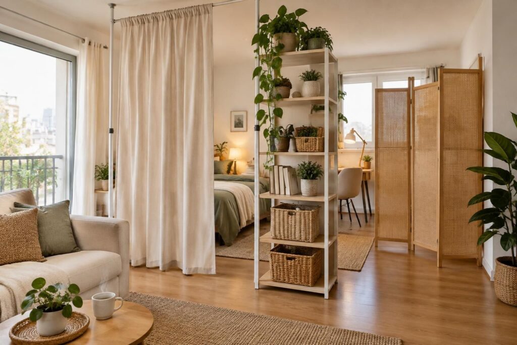 découvrez des solutions pratiques et économiques pour séparer une pièce sans percer : idées déco, astuces d’aménagement et options faciles à installer.